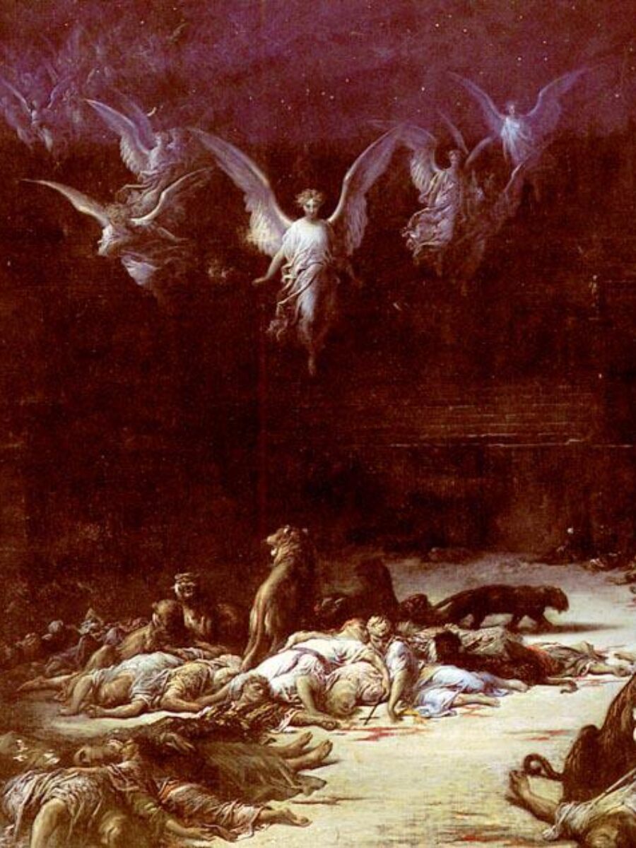 The Christian Martyrs Gustave Dore