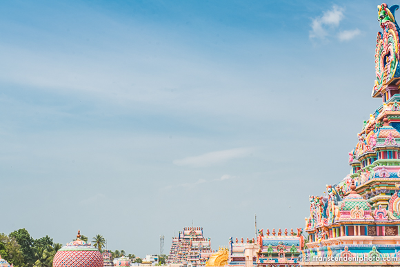 Złota Vimana nad sanktuarium w Srirangam