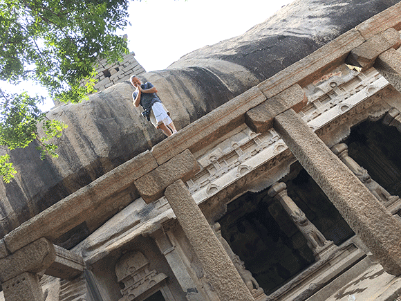 Do Pondicherry i nieco dale - Mahabalipuram to nie tylko Siedem Pagód