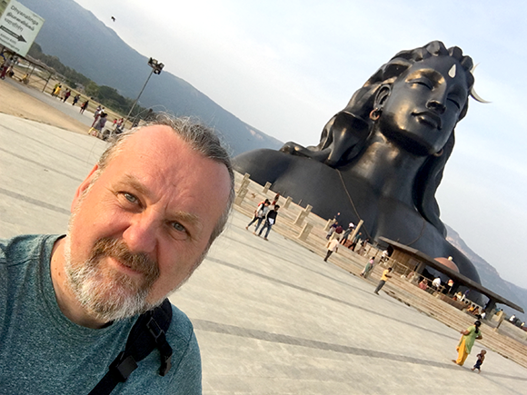 Dariusz u Adiyogi Shiva