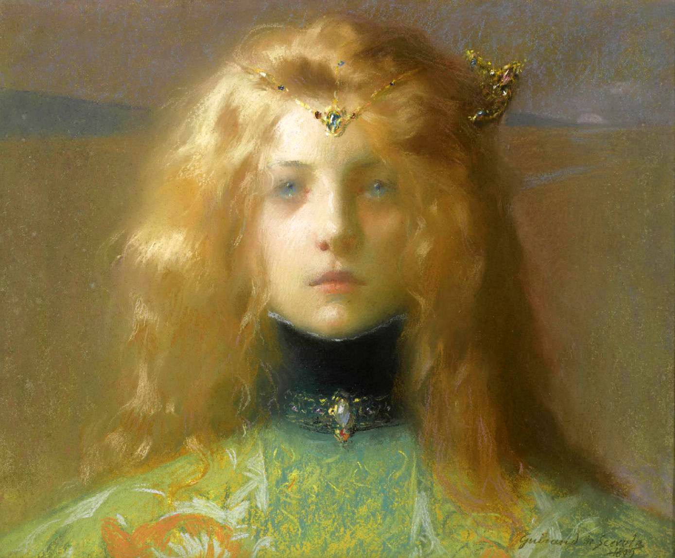 Jeune Fille De Face, 1899