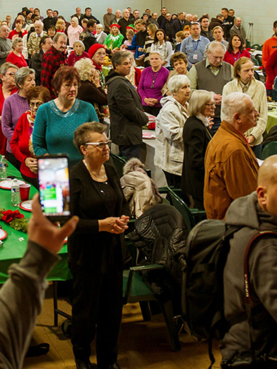 Wigilia starszym, samotnym i bezdomnym na Jackowie