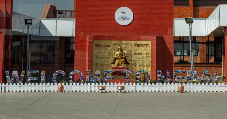 Katmandu lotnisko, Nepal