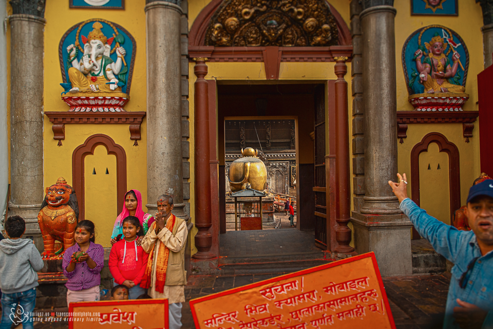 Pashupatinath Temple wejście główne