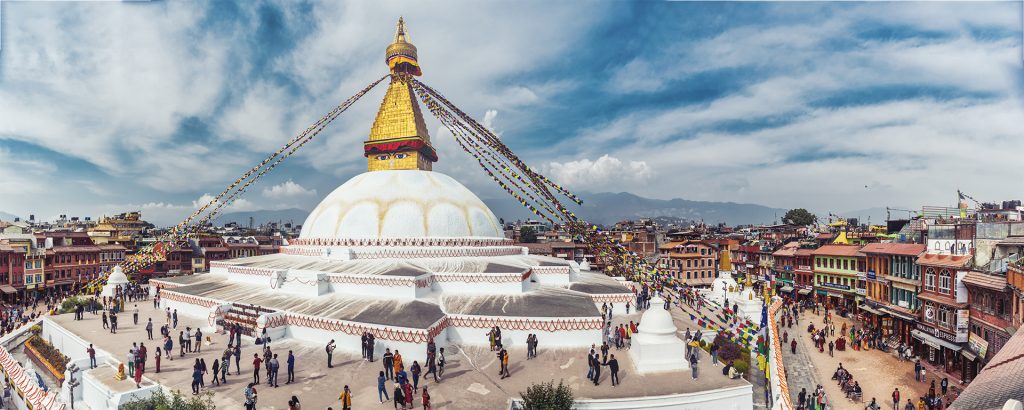 Boudha Stupa - panorama