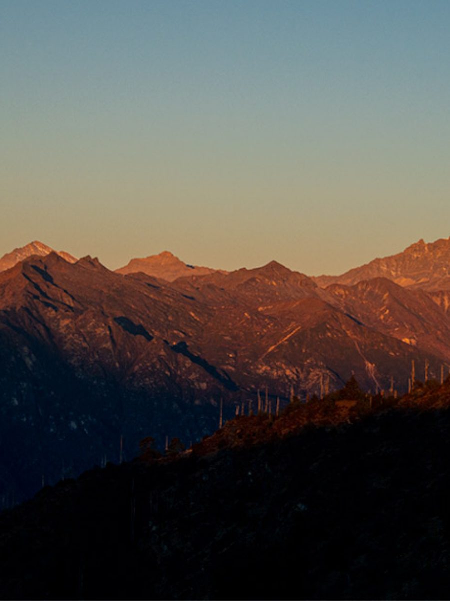 Wschód to rodzaj zadziwienia i kolejnego przebudzenia, Himalaje o poranku
