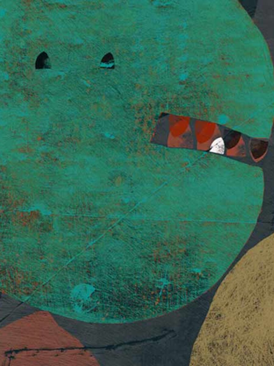 Dopóki gra muzyka, Potted plant by Sandor Csuhai