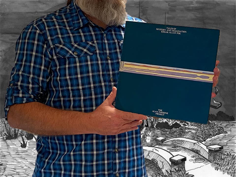 Na zdjęciu prezentuję okładkę pierwszego albumu Alan Parsons Project