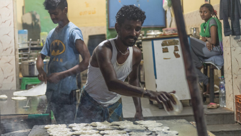 Street food in India